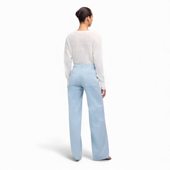 Madewell The Emmett Wide-Leg Pant: Patch Pocket Edition Size 23 - Picture 3 of 14